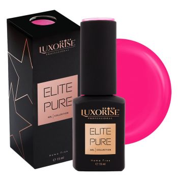 Oja Semipermanenta Hema Free LUXORISE ELITE PURE- Regal Roseate, 15ml