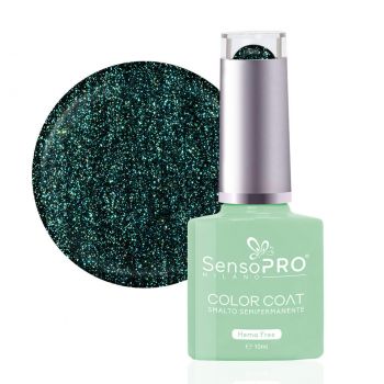 Oja Semipermanenta Hema Free SensoPRO Milano - #91 Emerald Shine, 10ml