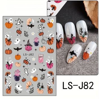 Sticker Decor Unghii Halloween LS-J82 - LS-J84 - EVERIN