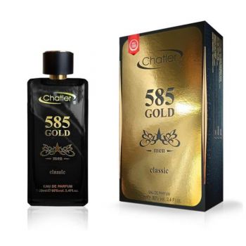 Apa de Parfum pentru Barbati - Chatler EDP 585 Gold Classic Men, 100 ml