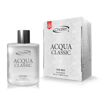 Apa de Parfum pentru Barbati - Chatler EDP Acqua Gil Classic For Men, 100 ml