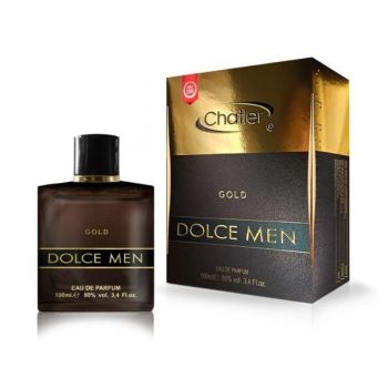 Apa de Parfum pentru Barbati - Chatler EDP Dolce Men Gold, 100 ml ieftina