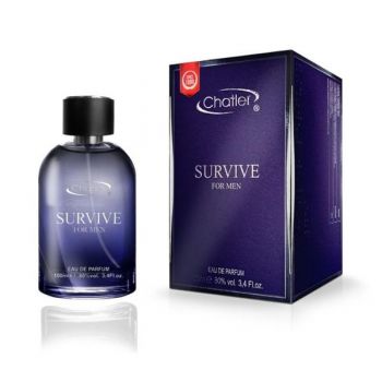 Apa de Parfum pentru Barbati - Chatler EDP Survive For Men, 100 ml ieftina