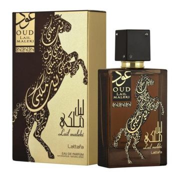 Apa de Parfum pentru Barbati - Lattafa Perfumes EDP Oud Lail Maleki, 100 ml ieftina