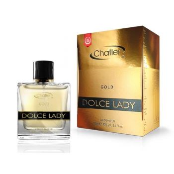 Apa de Parfum pentru Femei - Chatler EDP Dolce Lady Gold, 100 ml