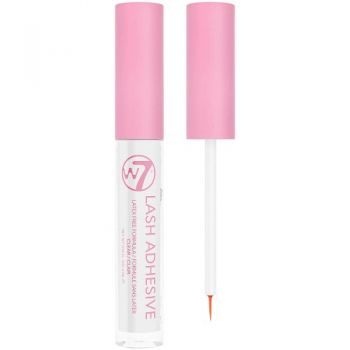 Adeziv pentru Gene False, Transparent, W7, Lash Adhesive, Vegan, Clear, 4 ml