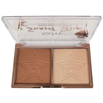 Paleta Bronzanta, Technic, Sunset Strip, Bronzer si Iluminator, Vegan, 12 g