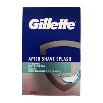 Lotiune dupa Ras - Gillette After Shave Splash Revitalizing Arctic Ice, 100 ml