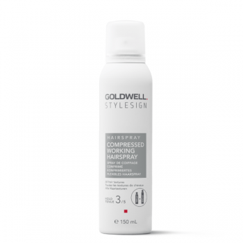 Fixativ de par Goldwell StyleSign Compressed Working Hairspray protectie la umiditate 150 ml