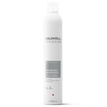 Fixativ de par Goldwell StyleSign Working Hairspray fixare medie si stralucire 500 ml