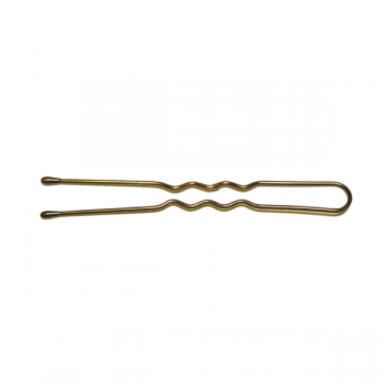 Set ace de par Raphael Perrier Short Wavy Hair Pins Bronze S 4.5 cm 300 buc