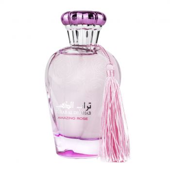 Apa de Parfum Turab Al Dhahab Amazing Rose, Ard Al Zaafaran, Femei - 100ml