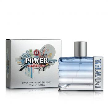 Apa de Toaleta Power, New Brand, Barbati - 100ml