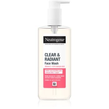 Neutrogena Clear & Radiant gel de curățare