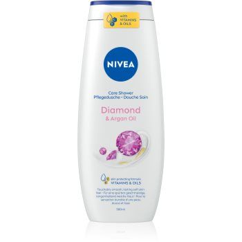 Nivea Diamond & Argan Oil gel calmant pentru dus