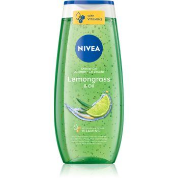 Nivea Lemongrass & Oil gel de dus revigorant