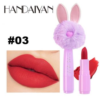 Ruj Mat Fluffy Lollipop Lipstick Handaiyan #03 ieftin