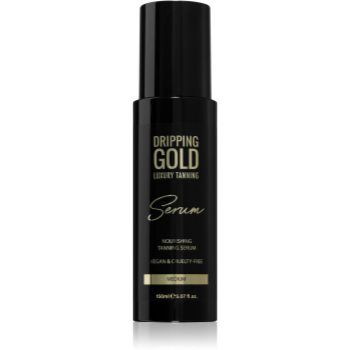 Dripping Gold Luxury Tanning Serum produs bronzare corp si fata