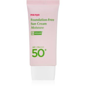 ma:nyo Moisture Foundation-Free Sun Cream crema protectoare cu efect de tonifiere SPF 50+