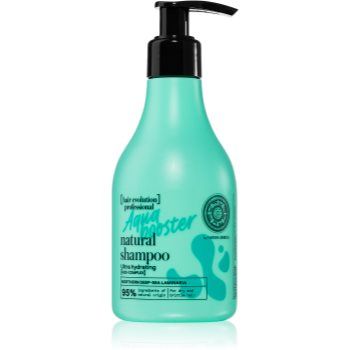 Natura Siberica Hair Evolution Aqua Booster sampon de regenerare si hidratare pentru parul fragil, lipsit de strălucire