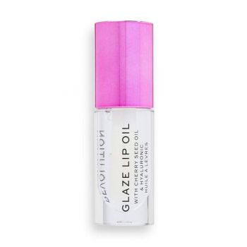 Ulei de Buze - Makeup Revolution Glaze Lip Oil, nuanta Lust Clear, 4.6 ml ieftin