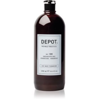 Depot No. 108 Detoxifying Charcoal Shampoo șampon detoxifiant pentru curățare pentru toate tipurile de păr