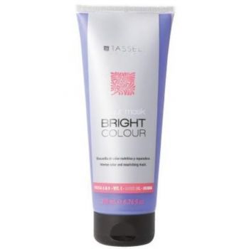 Masca coloranta par Tassel Bright Color Blond Perlat Bright Color, hranire si reparare par, 200 ml