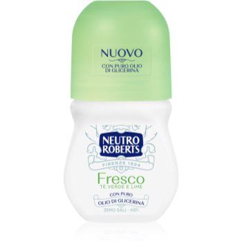 Neutro Roberts Tè Verde e Lime Deodorant roll-on cu o eficienta de 48 h