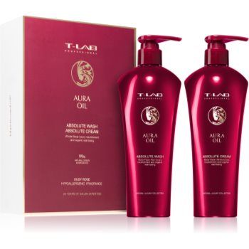 T-LAB Professional Aura Oil Body set cadou de par si de corp