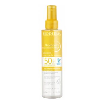 Apa cu protectie solara SPF 50 pentru piele sensibila Photoderm Anti-Ox Bioderma, 200 ml