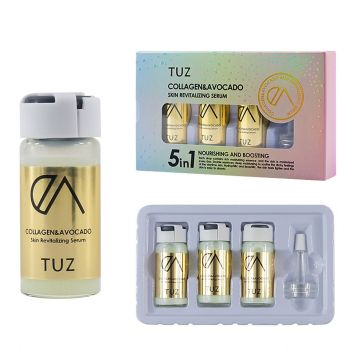 Baza de Machiaj 5 in 1 TUZ Collagen&Avocado,set 3 buc