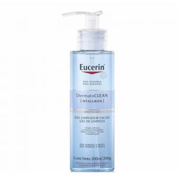 Gel de curatare facial Eucerin Dermato Clean Hyaluron, 200 ml