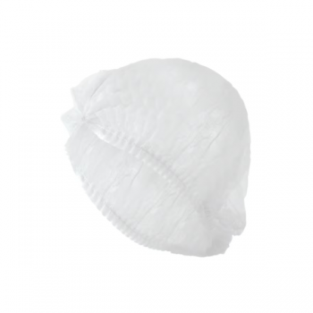 Boneta unica folosinta Terzi Industrie White non-woven Clip HeadCap 100buc