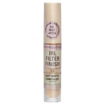 Corector - Makeup Revolution IRL Filter Finish Concealer, nuanta 5, 6 g