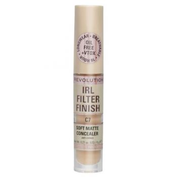 Corector - Makeup Revolution IRL Filter Finish Concealer, nuanta 7, 6 g