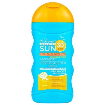 Crema de Protectie Solara Sun SPF50 - Sun Protection Cream, Kokona, 150 ml