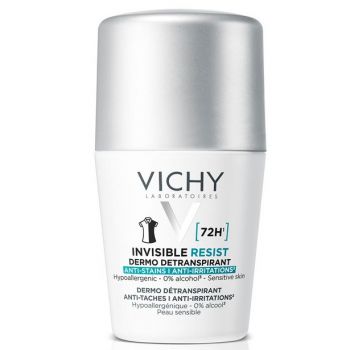 Deodorant roll-on Invisible Resist 72H Vichy, 50 ml (Gramaj: 50 ml)