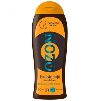 Emulsie de plaja rezistenta la apa Cosmetic Plant, OZON, SPF 20 (Gramaj: 200 ml, Concentratie: Emulsie)