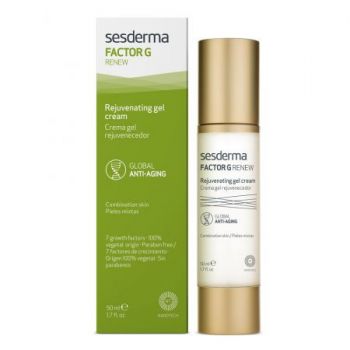 Gel-crema pentru ten mixt Factor G Renew Sesderma, 50 ml