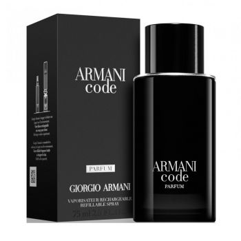 Giorgio Armani Code, Barbati, Parfum, reîncărcabil (Concentratie: Parfum, Gramaj: 75 ml Tester)