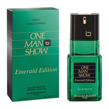 Jacques Bogart One Man Show Emerald, Apa de Toaleta, Barbati (Gramaj: 100 ml)