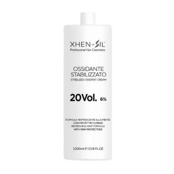 Oxidant Crema pentru Vopsea 20 Vol. 6% - Xhen-Sil Stabilized Oxidant Cream, 1000 ml