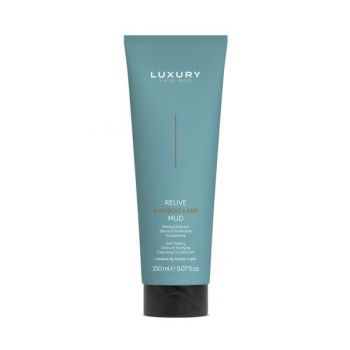 Peeling - Relive Bamboo Lava Mud 3 in 1 Luxury Hair Pro, Green Light, 150 ml