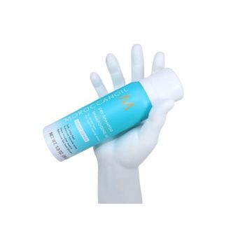 Sampon uscat pentru parul deschis la culoare, Moroccanoil, Dry Shampoo, Light Tones, Mini, 62 ml