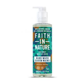 Sapun Lichid Natural Hidratant cu Cocos - Faith in Nature Hand Wash Coconut Hydrating, 400 ml