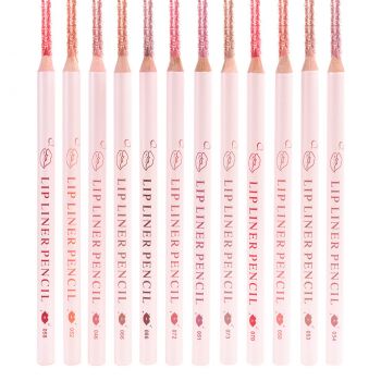 Set de 12 Creioane Lip Liner Pencil M.N