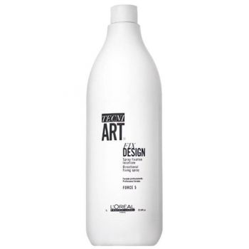 Spray de Fixare Rezerva- L'Oreal Professionnel Tecni Art Fix Design, nivel 5 de fixare, 1000 ml