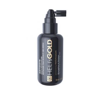 Tratament Revitalizant pentru Par - Heli's Gold Antidote Scalp & Hair Revitalizer For Fine and Thining Hair, 100 ml