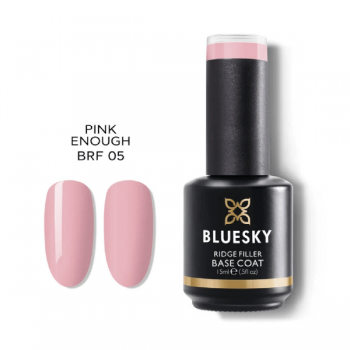 Baza pentru unghii 2in1 Bluesky Ridge Filler Base Coat Pink Enough 15ml