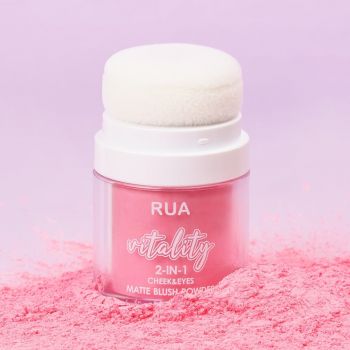 Blush Pudra Matte 2 in 1 Cheek & Eyes RUA Vitality #02